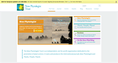 Desktop Screenshot of newphytologist.org