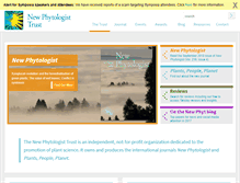 Tablet Screenshot of newphytologist.org